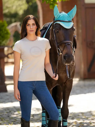 LeMieux Ladies Classique T-Shirt Stone| Online For Equine