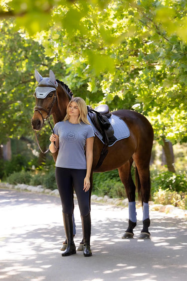 LeMieux Ladies Classique T-shirt Powder Blue| Online For Equine