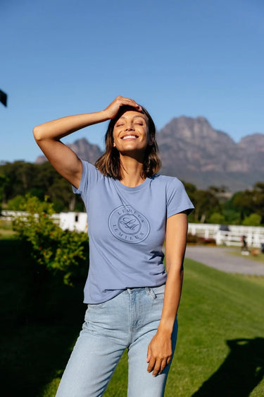 LeMieux Ladies Classique T-shirt Powder Blue| Online For Equine