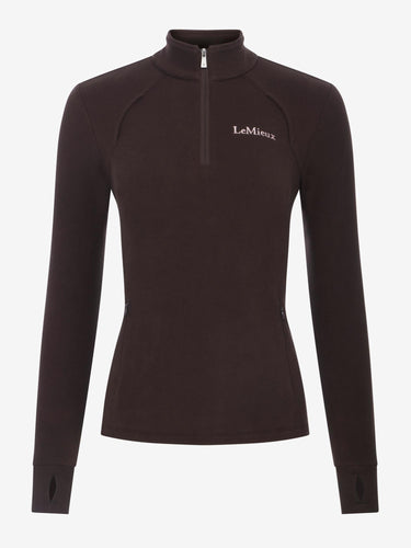 LeMieux Ladies Cocoa Frances Quarter Zip Fleece Cocoa| Online For Equine