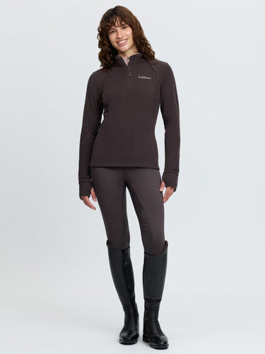 LeMieux Ladies Cocoa Frances Quarter Zip Fleece Cocoa| Online For Equine