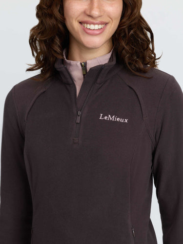 LeMieux Ladies Cocoa Frances Quarter Zip Fleece Cocoa| Online For Equine