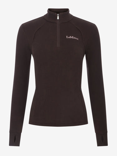 LeMieux Ladies Cocoa Frances Quarter Zip Fleece Cocoa| Online For Equine