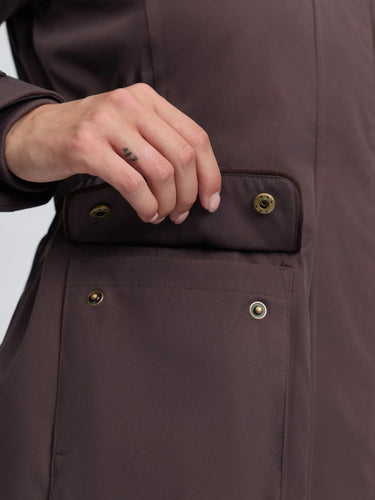LeMieux Ladies Cocoa Heritage Beatrice Waterproof Coat Cocoa| Online For Equine