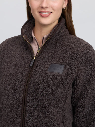 LeMieux Ladies Cocoa Heritage Borg Zip Through Jacket Cocoa| Online For Equine