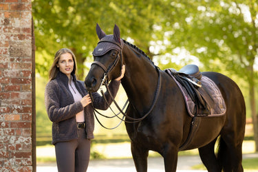 LeMieux Ladies Cocoa Heritage Borg Zip Through Jacket Cocoa| Online For Equine