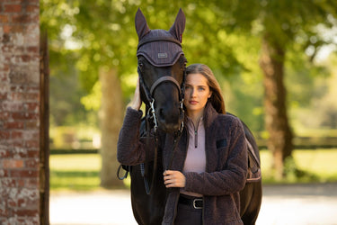 LeMieux Ladies Cocoa Heritage Borg Zip Through Jacket Cocoa| Online For Equine