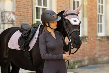 LeMieux Ladies Cocoa Heritage Check Long Sleeve Base Layer Cocoa| Online For Equine