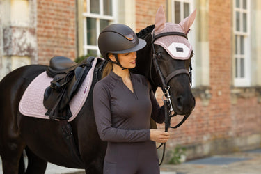 LeMieux Ladies Cocoa Heritage Check Long Sleeve Base Layer Cocoa| Online For Equine