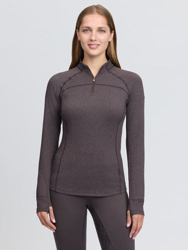 LeMieux Ladies Cocoa Heritage Herringbone Base Layer Cocoa| Online For Equine