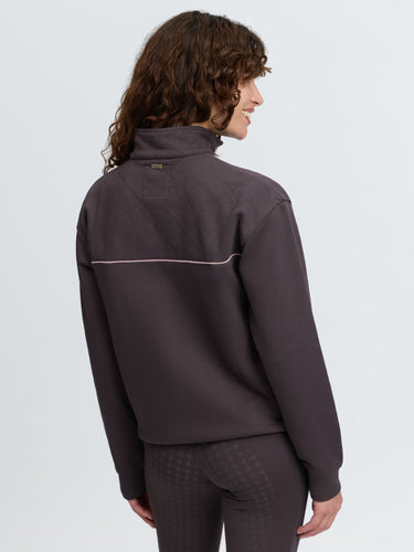 LeMieux Ladies Cocoa Heritage Quarter Zip Sweat Cocoa| Online For Equine