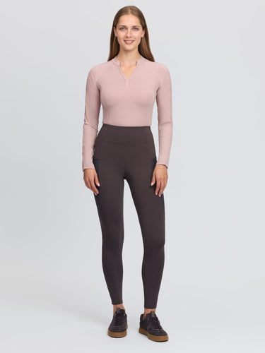 LeMieux Ladies Cocoa Naomi Pull On Breeches Cocoa| Online For Equine