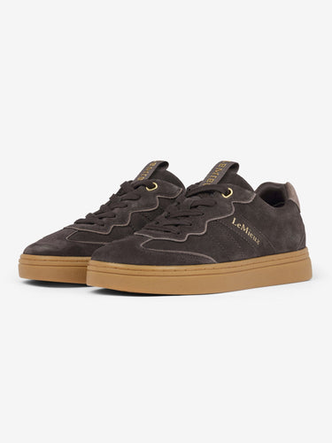 LeMieux Ladies Cocoa Stockbridge Suede Trainers Cocoa| Online For Equine
