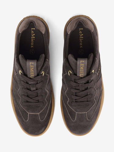 LeMieux Ladies Cocoa Stockbridge Suede Trainers Cocoa| Online For Equine