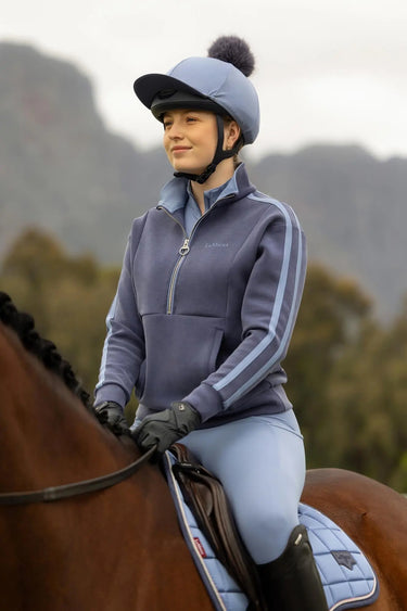LeMieux Ladies Connie Half Zip Sweat Shadow| Online For Equine
