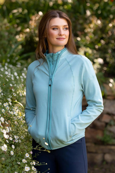 Buy LeMieux Ladies Faye Fleece Zip Through Aqua | Online for Equine
