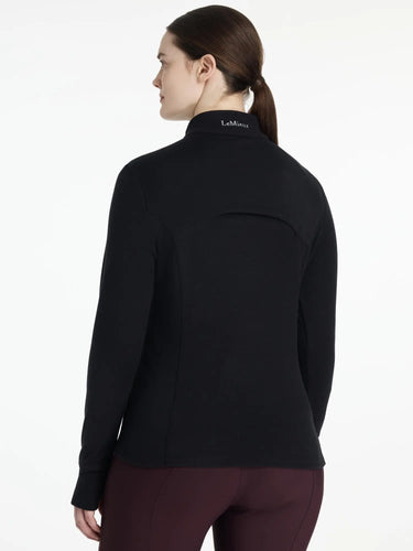 LeMieux Ladies Frances Quarter Zip Fleece Black| Online For Equine