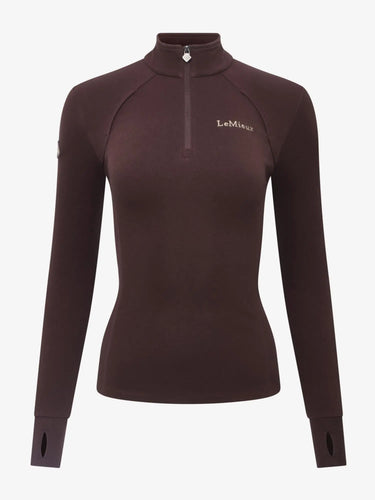 LeMieux Ladies Frances Quarter Zip Fleece Damson| Online For Equine