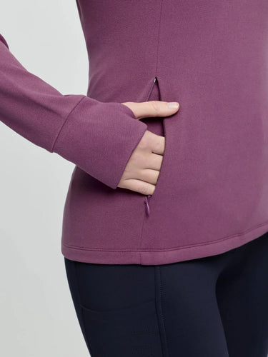 LeMieux Ladies Frances Quarter Zip Fleece Mallow| Online For Equine