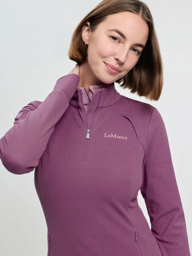 LeMieux Ladies Frances Quarter Zip Fleece Mallow| Online For Equine