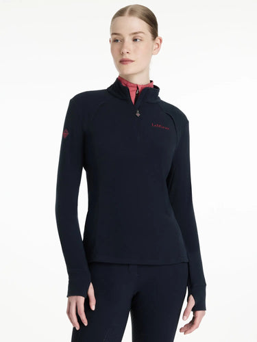 LeMieux Ladies Frances Quarter Zip Fleece Navy| Online For Equine