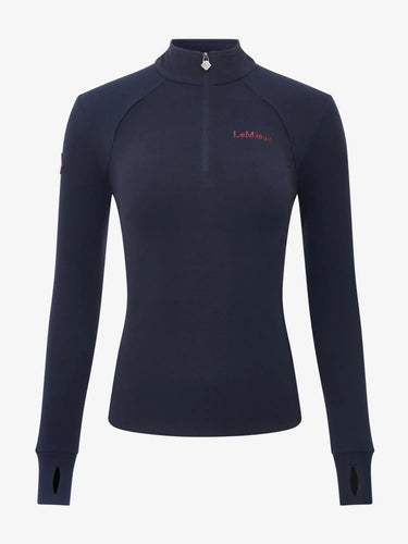 LeMieux Ladies Frances Quarter Zip Fleece Navy| Online For Equine