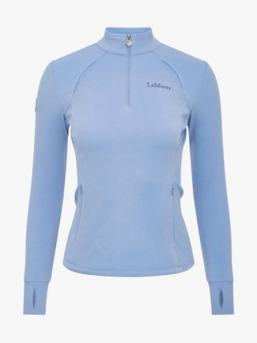 LeMieux Ladies Frances Quarter Zip Fleece Powder Blue| Online For Equine