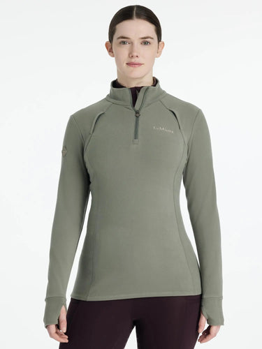 LeMieux Ladies Frances Quarter Zip Fleece Rosemary| Online For Equine