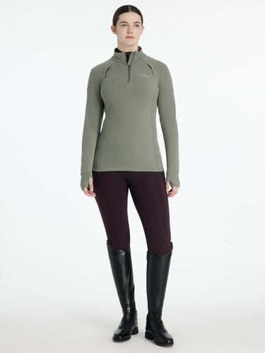 LeMieux Ladies Frances Quarter Zip Fleece Rosemary| Online For Equine