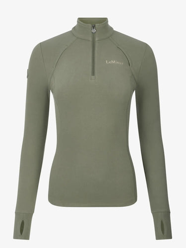 LeMieux Ladies Frances Quarter Zip Fleece Rosemary| Online For Equine