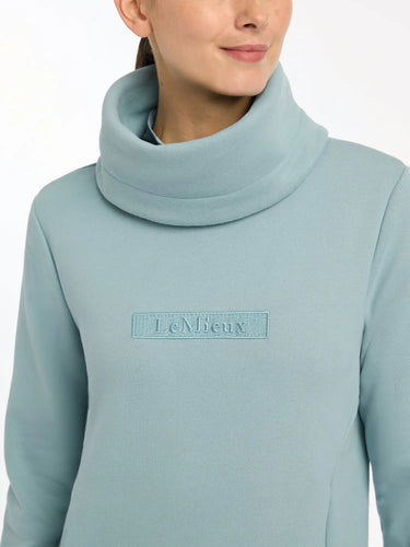 Buy the LeMieux Ladies Glacier Adele Funnel Neck Sweatshirt | Online for Equine