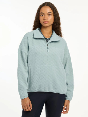 LeMieux Ladies Glacier Dana Quarter Zip Sweater - UK 14| Online For Equine