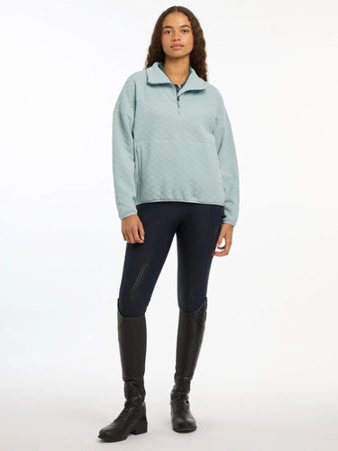 LeMieux Ladies Glacier Dana Quarter Zip Sweater - UK 14| Online For Equine