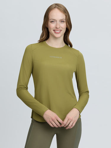 LeMieux Ladies Gooseberry Long Sleeve Sports Tee Gooseberry| Online For Equine