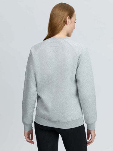 LeMieux Ladies Grey Marl Vida Varsity Crew Neck Sweat Grey Marl| Online For Equine