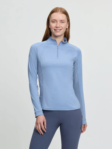 LeMieux Ladies Halle Lightweight Base Layer Powder Blue| Online For Equine