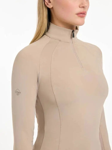 LeMieux Ladies Halle Sunstopper Lightweight Base Layer Almond| Online For Equine