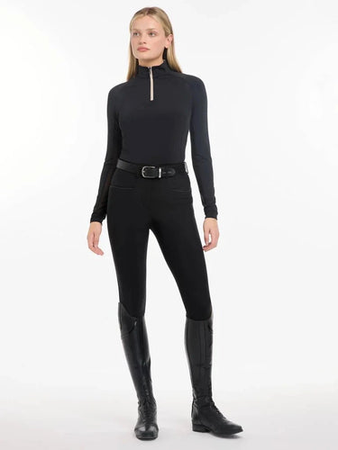 LeMieux Ladies Halle Sunstopper Lightweight Base Layer Black| Online For Equine