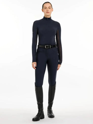 LeMieux Ladies Halle Sunstopper Lightweight Base Layer Navy| Online For Equine