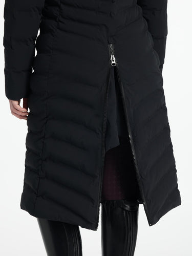 LeMieux Ladies Hayley Water Resistant Longline Puffer Coat Black| Online For Equine