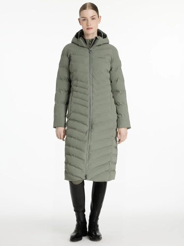 LeMieux Ladies Hayley Water Resistant Longline Puffer Coat Rosemary| Online For Equine