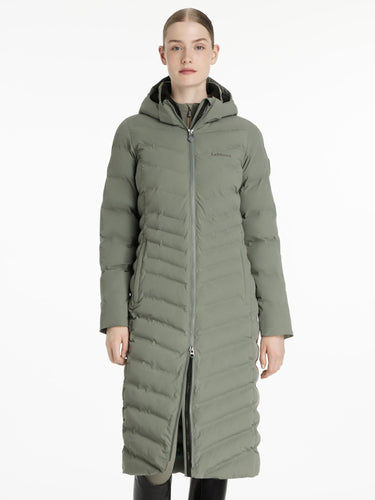 LeMieux Ladies Hayley Water Resistant Longline Puffer Coat Rosemary| Online For Equine