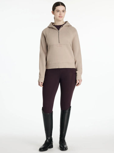 LeMieux Ladies Henrietta Half Zip Hoodie Almond| Online For Equine