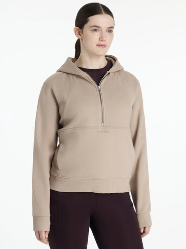 LeMieux Ladies Henrietta Half Zip Hoodie Almond| Online For Equine
