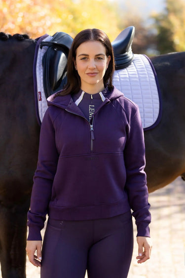 LeMieux Ladies Henrietta Half Zip Hoodie Juniper| Online For Equine