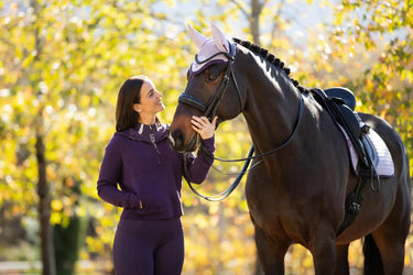 LeMieux Ladies Henrietta Half Zip Hoodie Juniper| Online For Equine