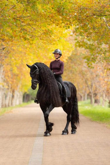 LeMieux Ladies Heyden Lightweight Base Layer Damson| Online For Equine