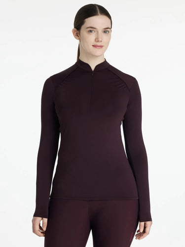 LeMieux Ladies Heyden Lightweight Base Layer Damson| Online For Equine