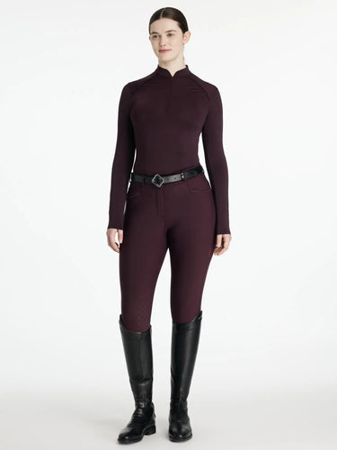 LeMieux Ladies Heyden Lightweight Base Layer Damson| Online For Equine