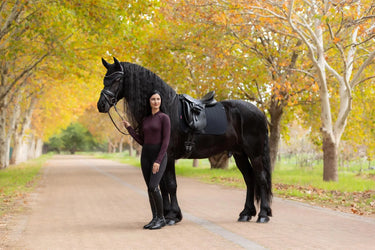 LeMieux Ladies Heyden Lightweight Base Layer Damson| Online For Equine